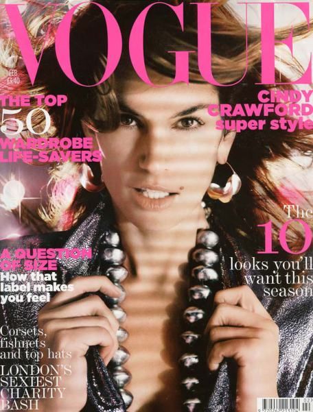 British Vogue Cover February 2005