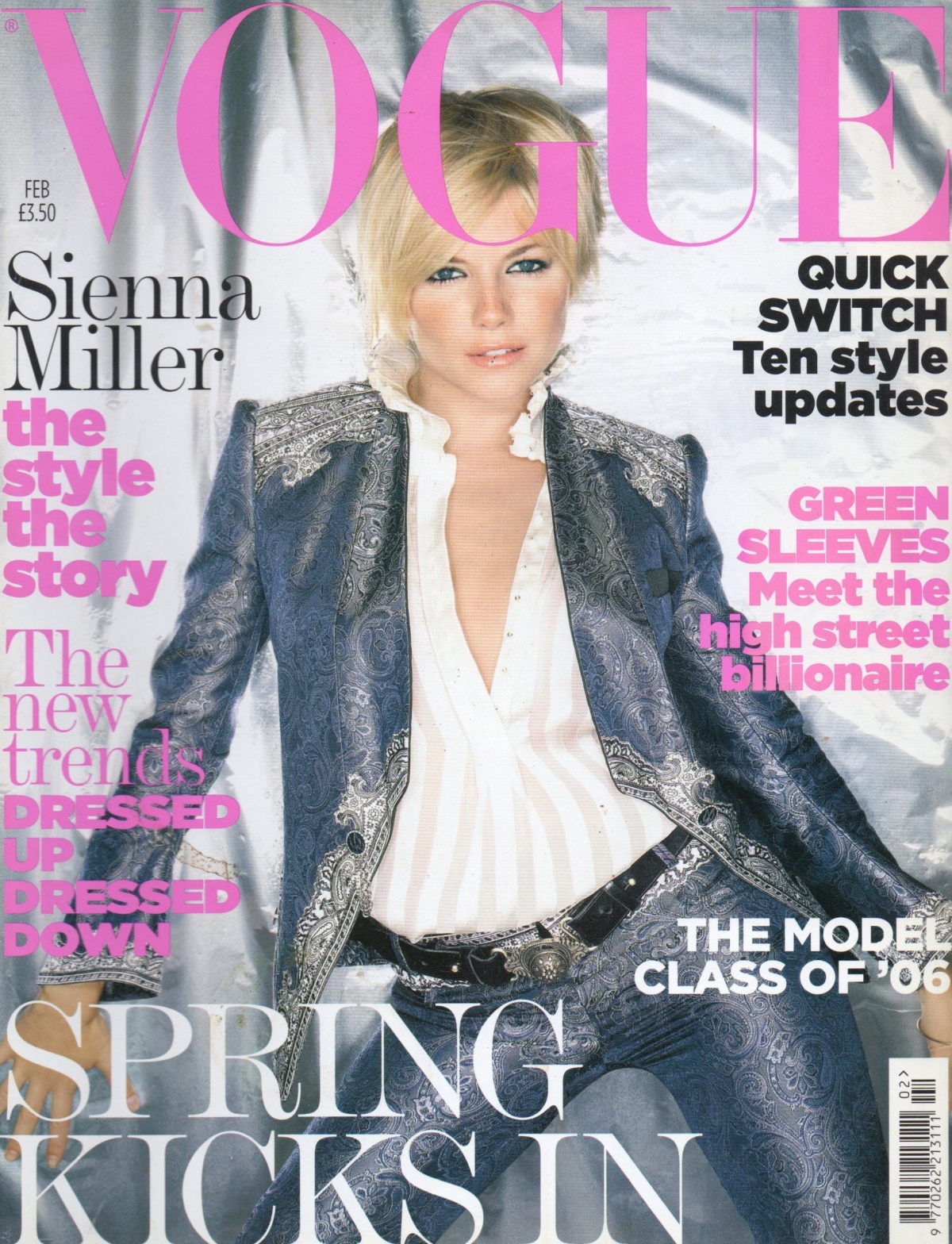 British Vogue Cover February 2006