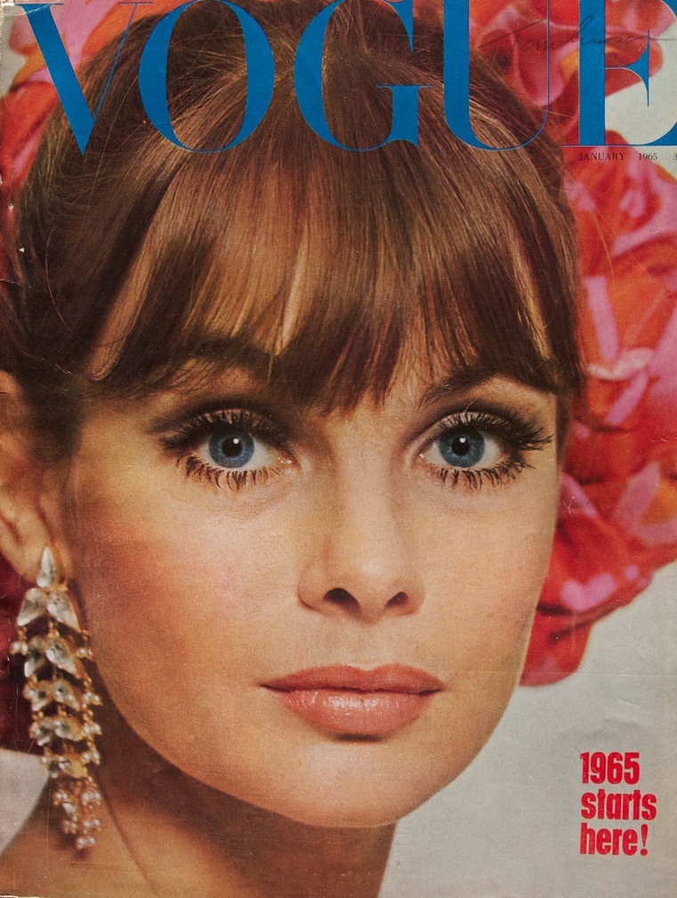 British Vogue Cover January 1965