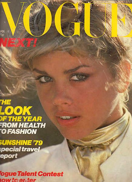 British Vogue Cover January 1979