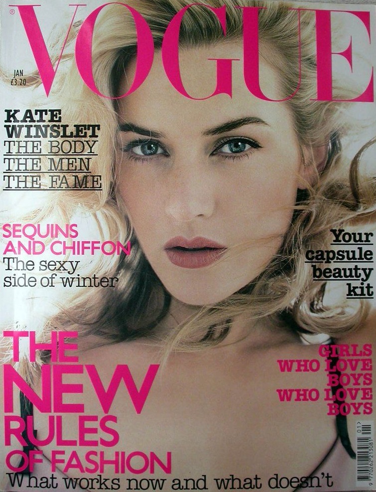 British Vogue Cover January 2003