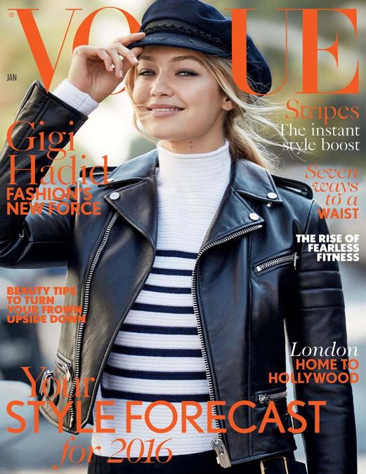 British Vogue Cover January 2016