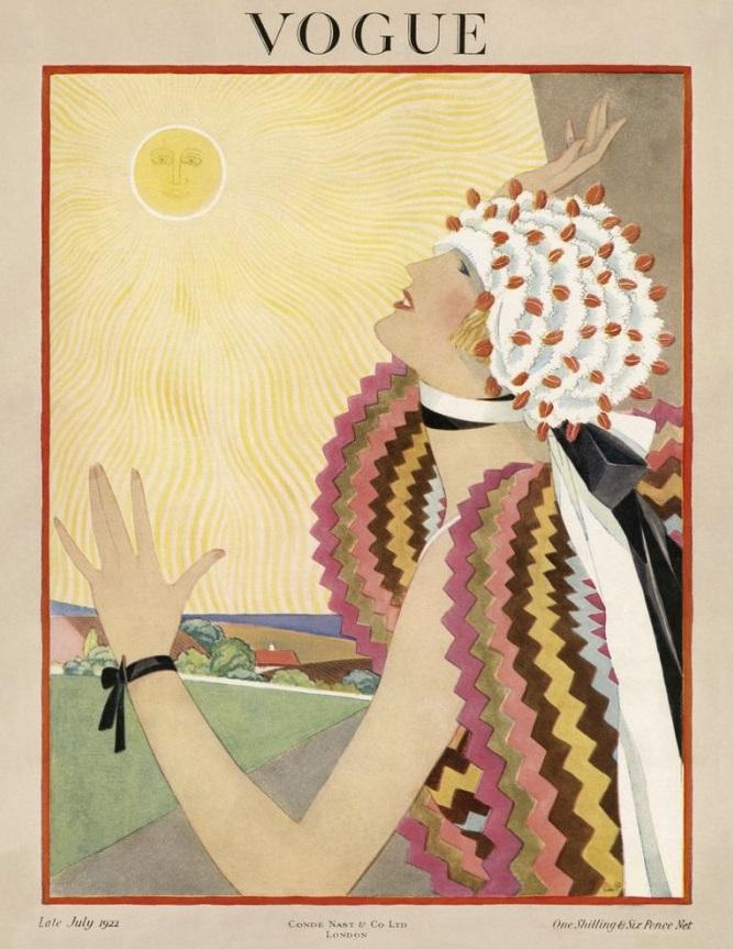 British Vogue Cover July 1922