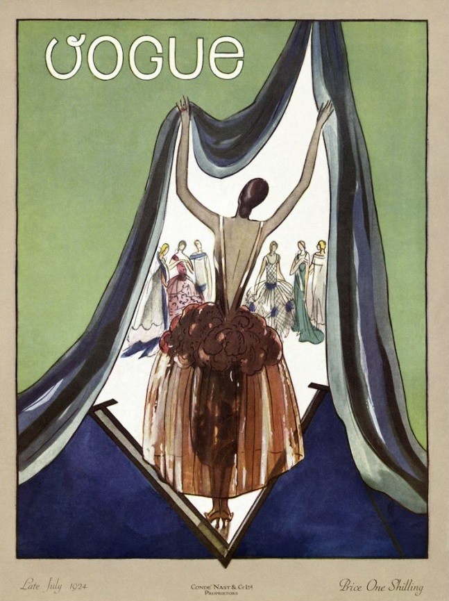 British Vogue Cover July 1924