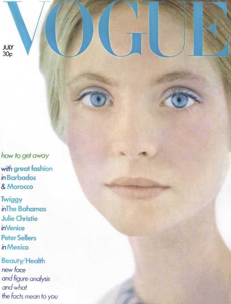 British Vogue Cover July 1973