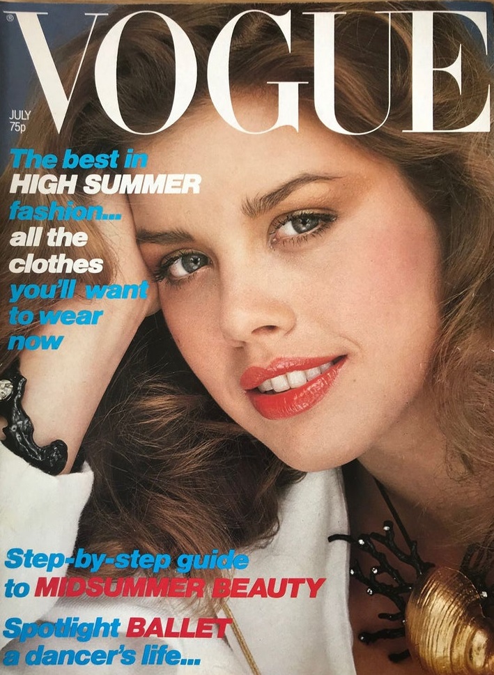 British Vogue Cover July 1979