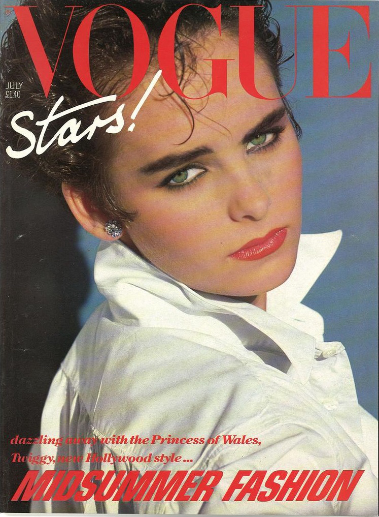 British Vogue Cover July 1983