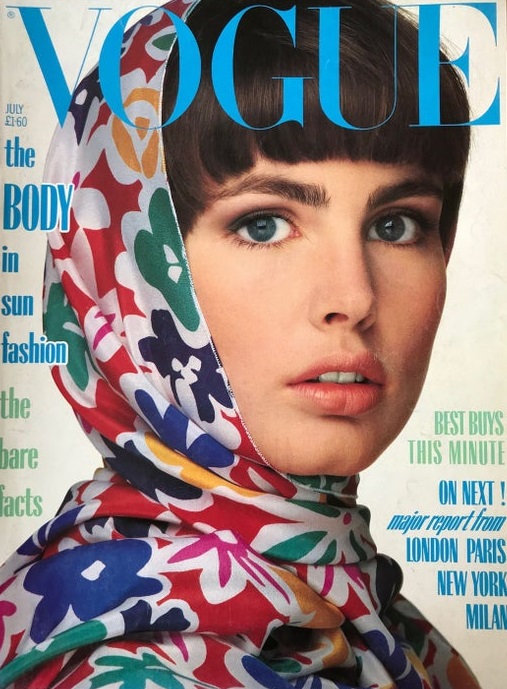 British Vogue Cover July 1985