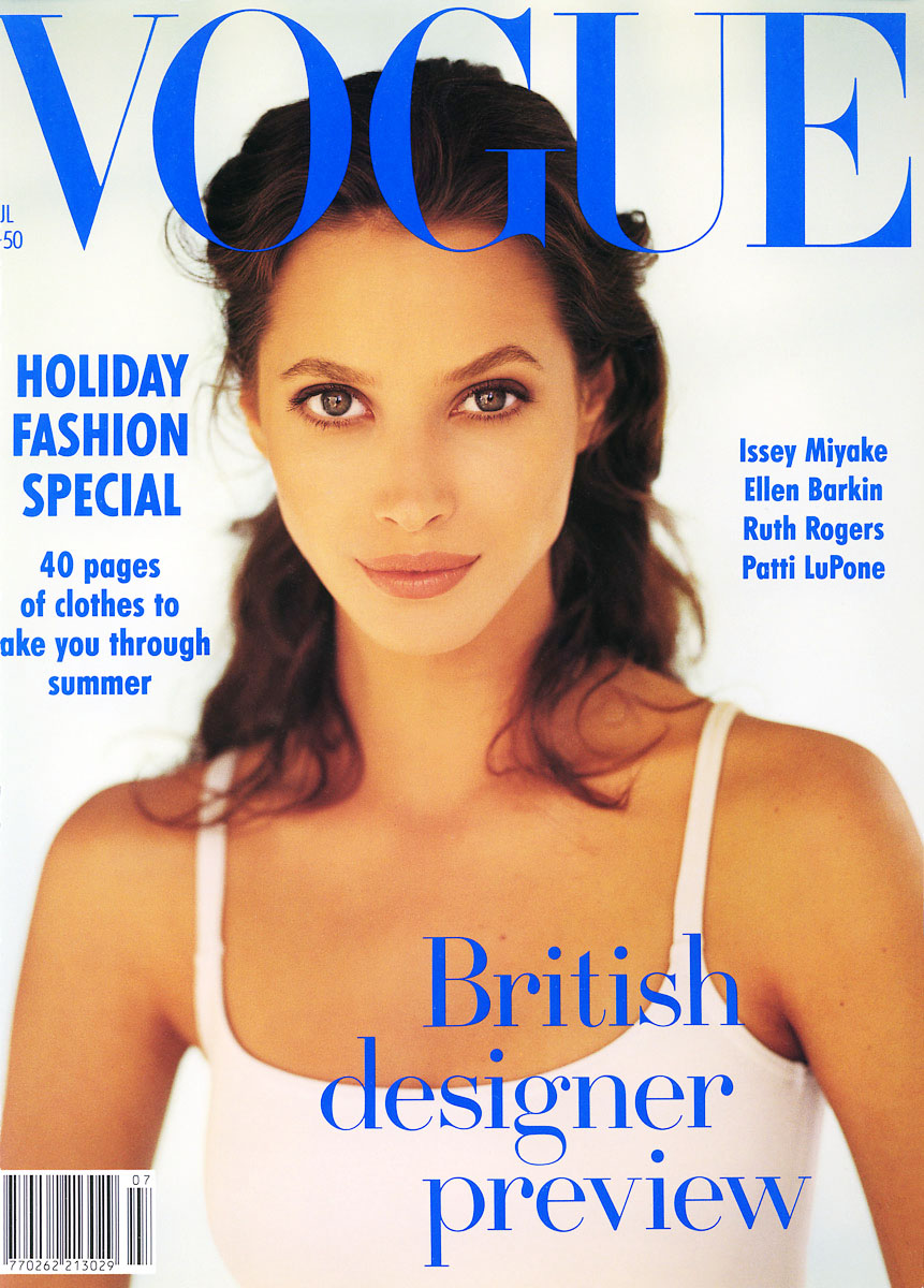 British Vogue Cover July 1993