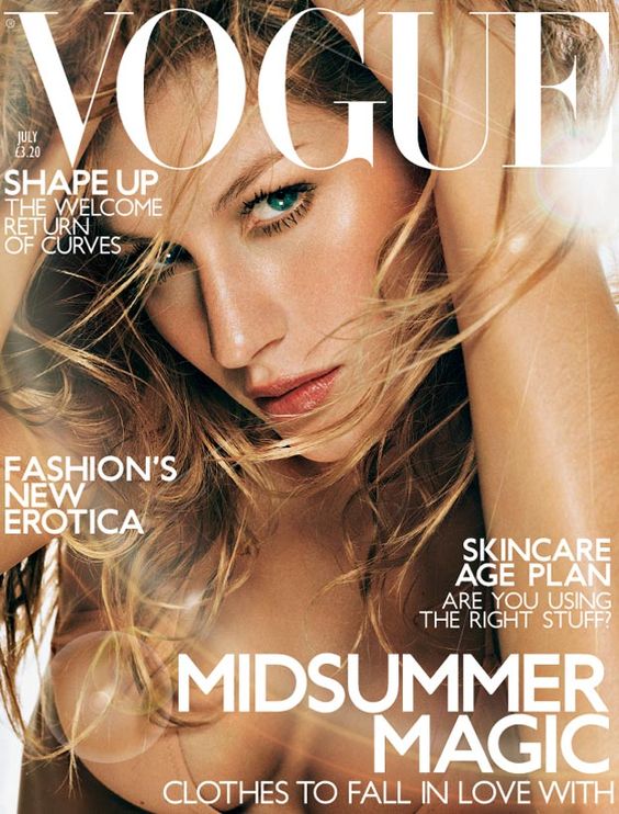 British Vogue Cover July 2001