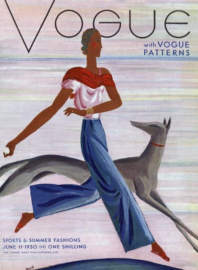 British Vogue Cover June 1930