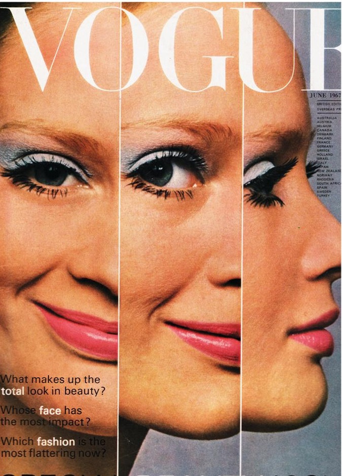 British Vogue Cover June 1967