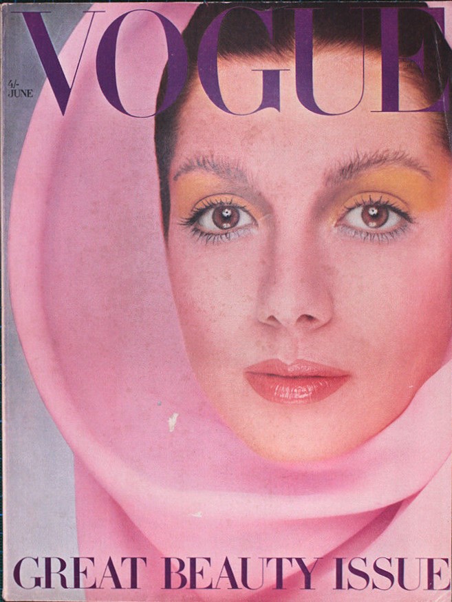 British Vogue Cover June 1969