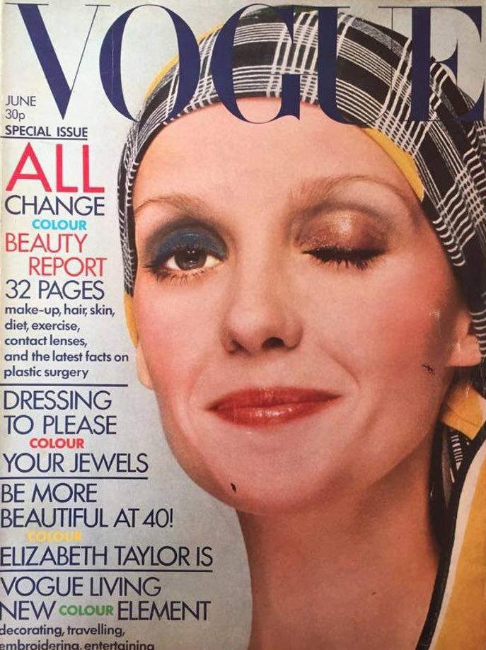 British Vogue Cover June 1972