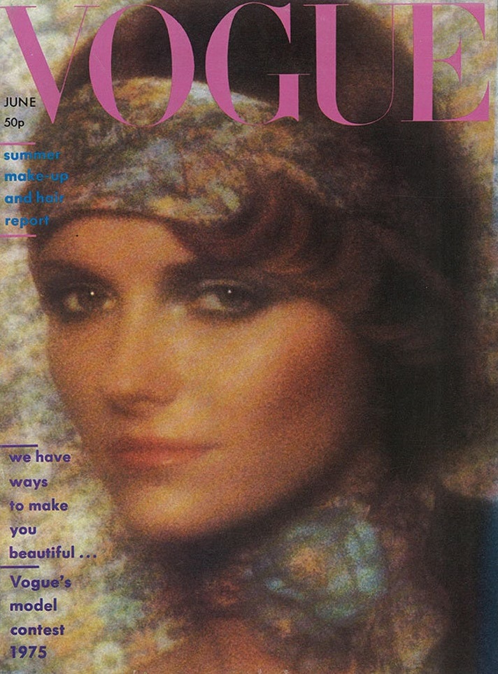 British Vogue Cover June 1975