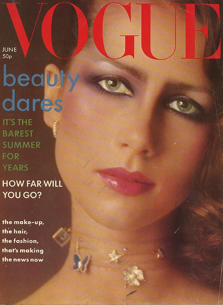 British Vogue Cover June 1976