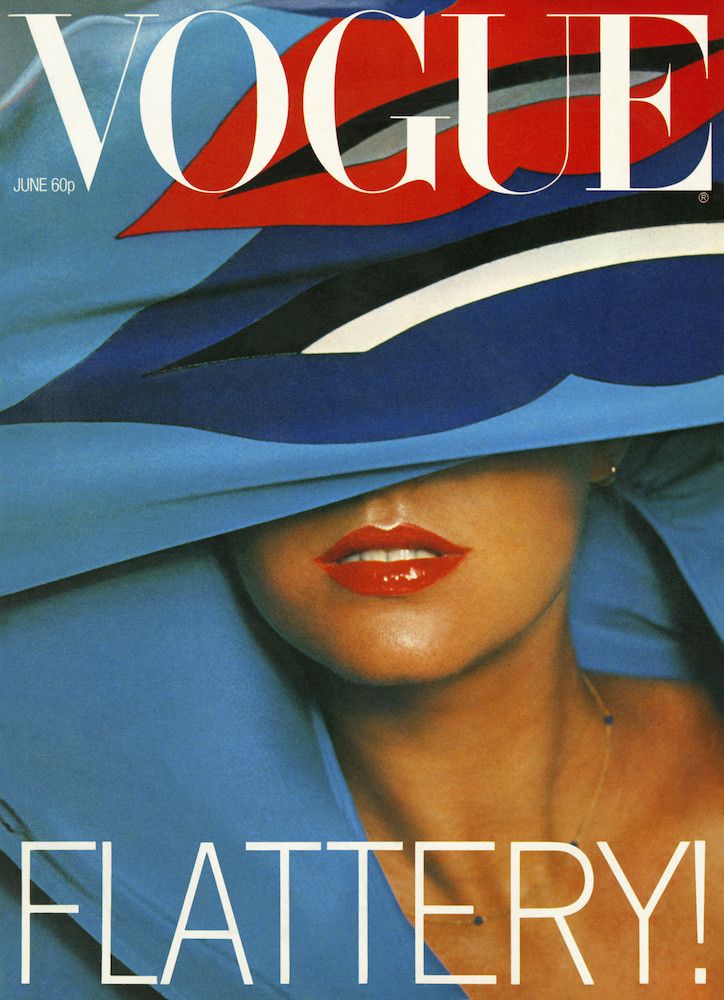 British Vogue Cover June 1977