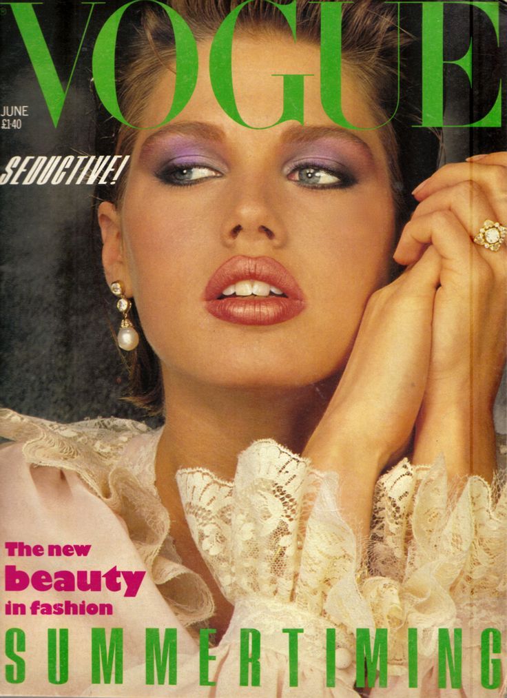 British Vogue Cover June 1983