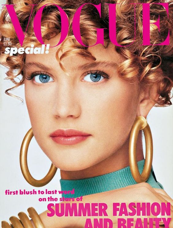 British Vogue Cover June 1986