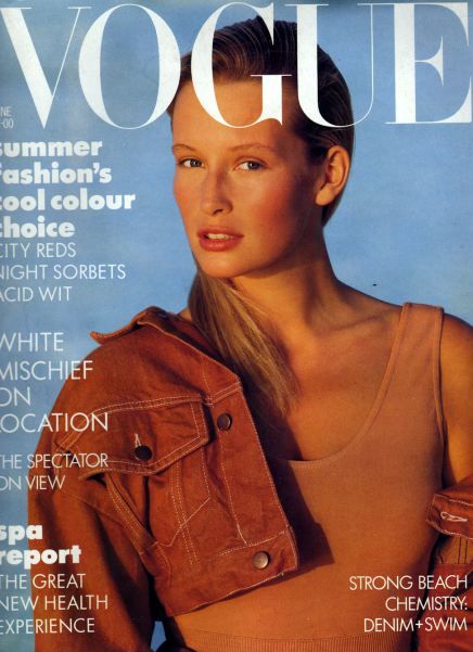 British Vogue Cover June 1987