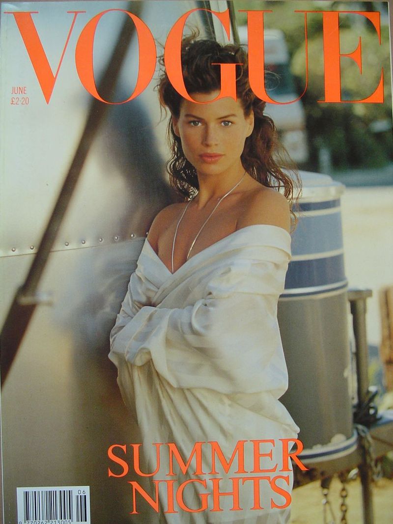 British Vogue Cover June 1989