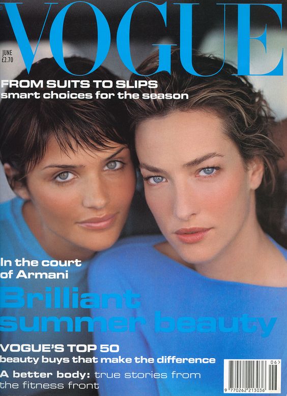 British Vogue Cover June 1994