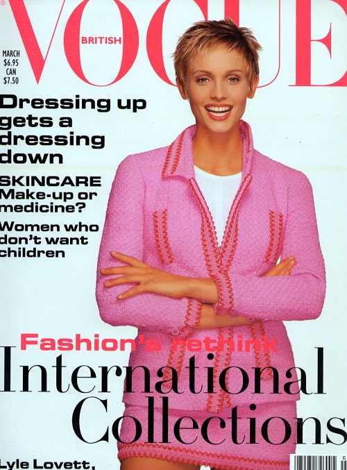 British Vogue Cover March 1994