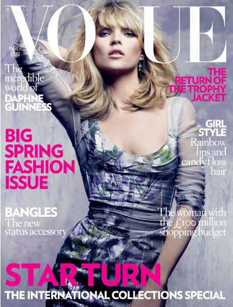 British Vogue Cover March 2008