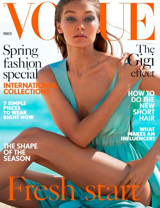 British Vogue Cover March 2017