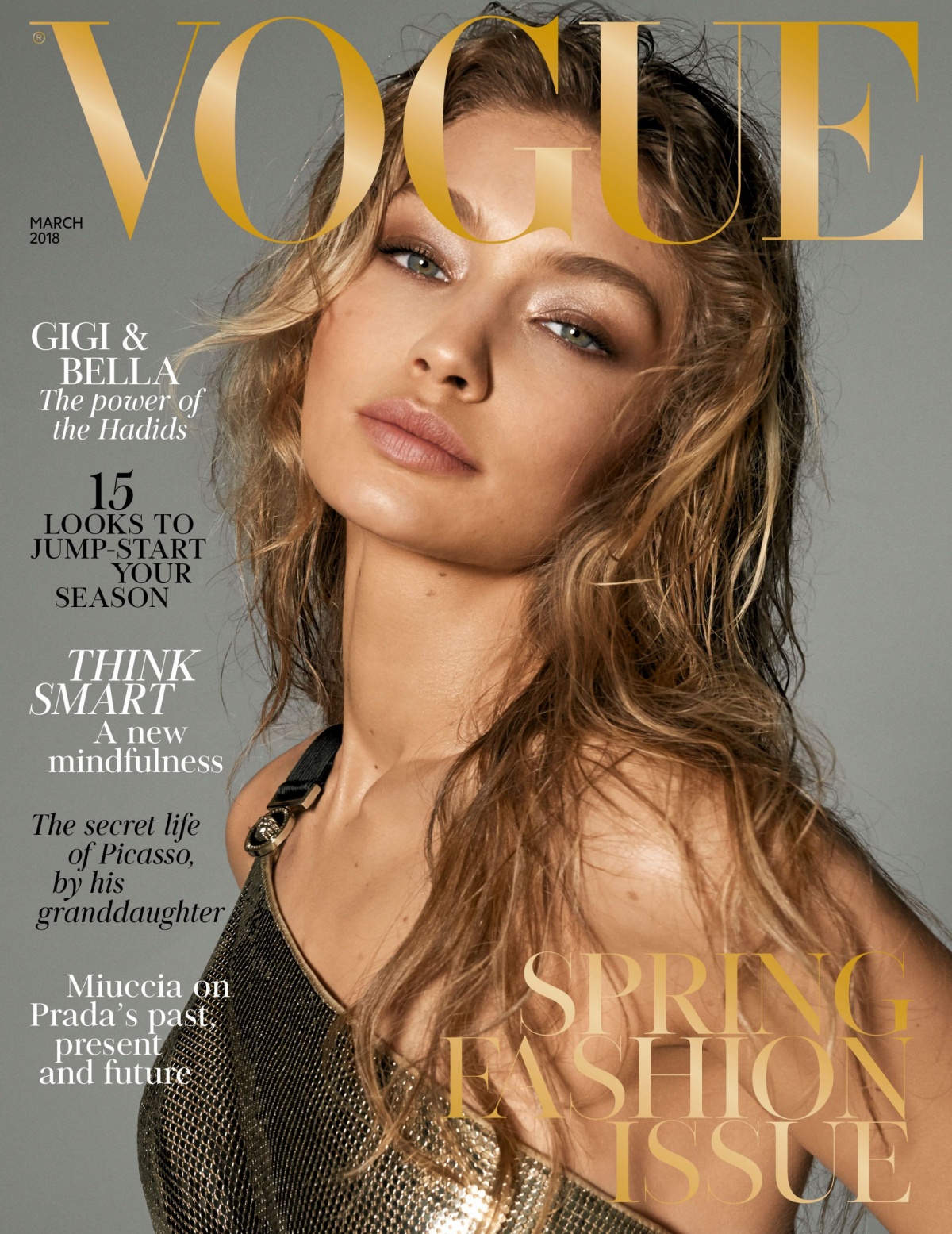 British Vogue Cover March 2018