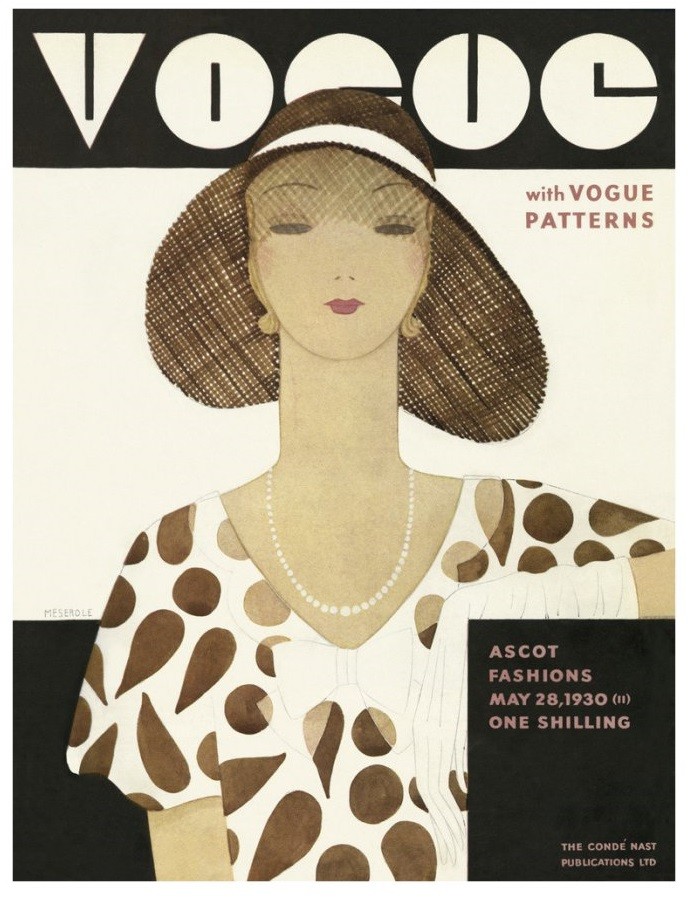 British Vogue Cover May 1930