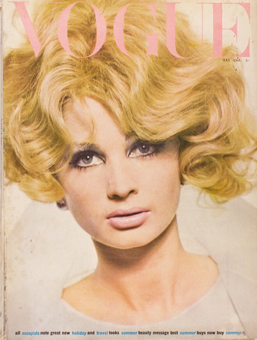 British Vogue Cover May 1965