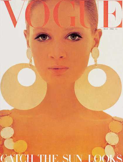 British Vogue Cover May 1966