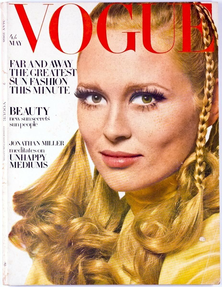 British Vogue Cover May 1968