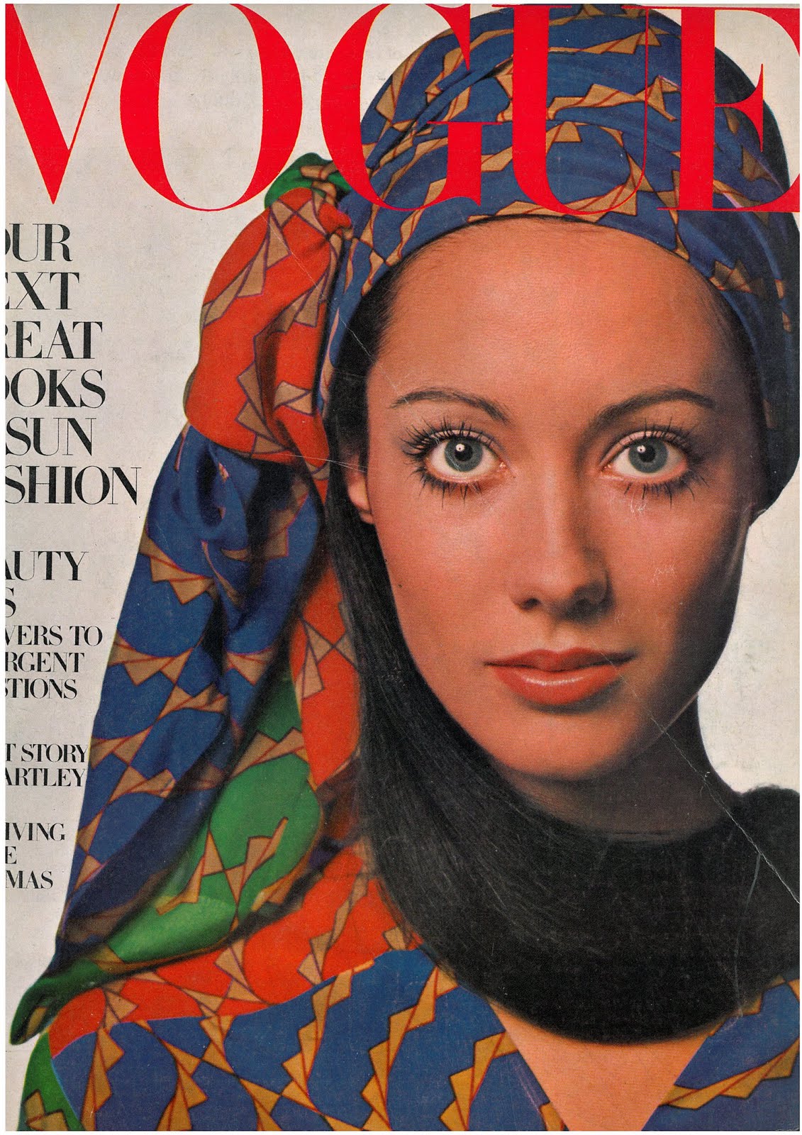 British Vogue Cover May 1969