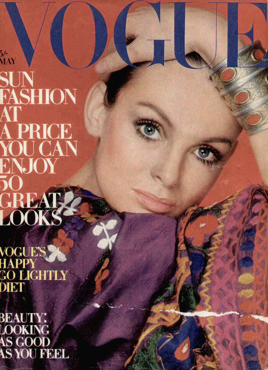 British Vogue Cover May 1970