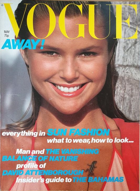 British Vogue Cover May 1979