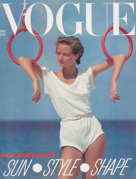 British Vogue Cover May 1983