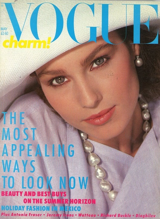 British Vogue Cover May 1984