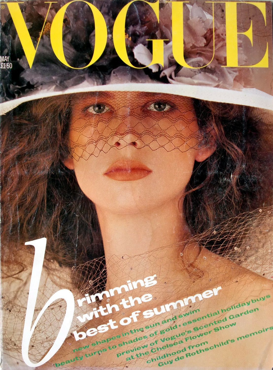 British Vogue Cover May 1985