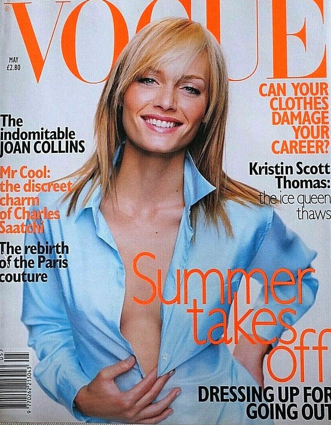 British Vogue Cover May 1996