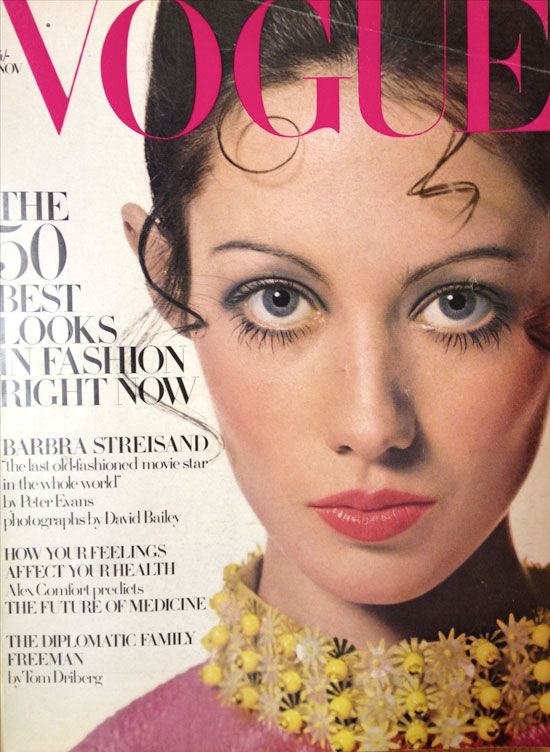 British Vogue Cover November 1968