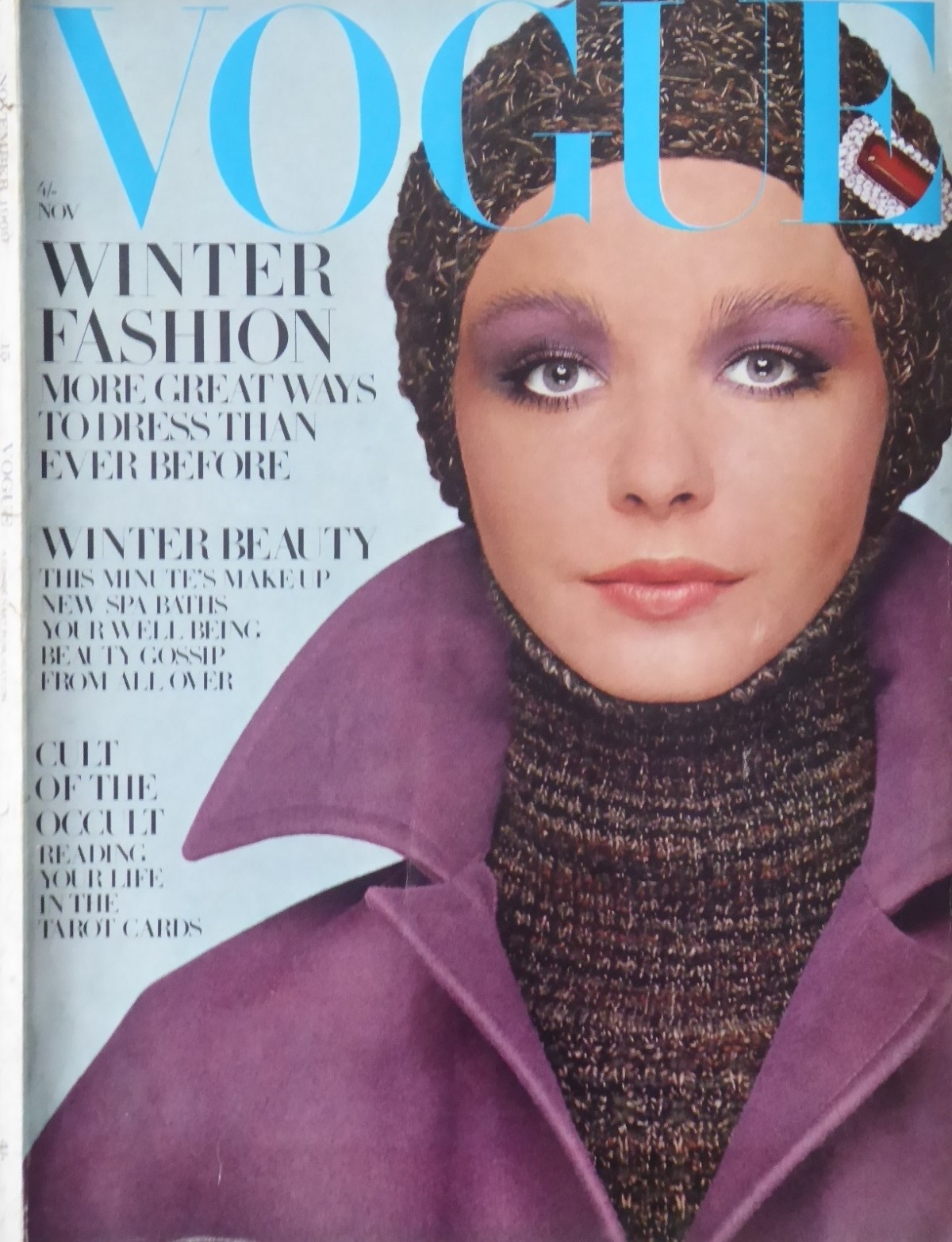 British Vogue Cover November 1969