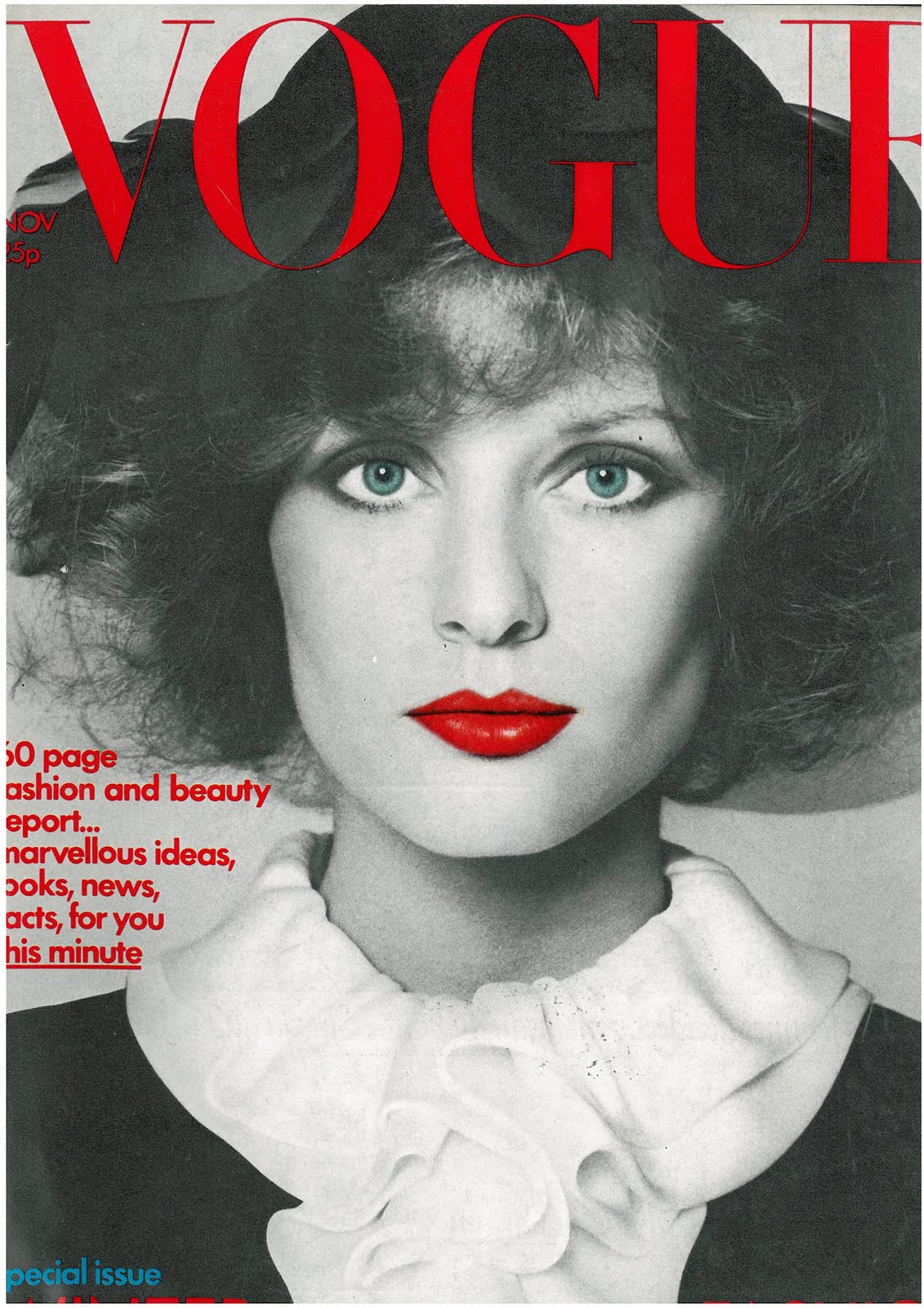 British Vogue Cover November 1971