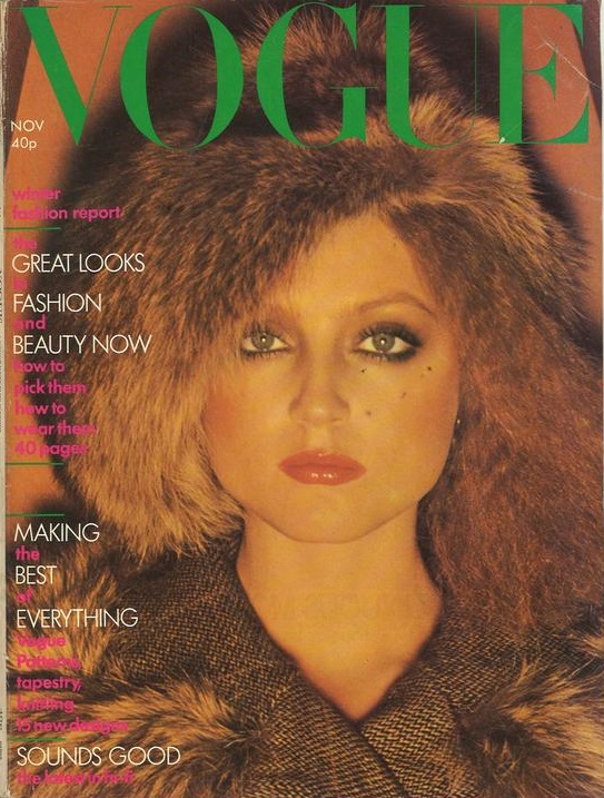 British Vogue Cover November 1974