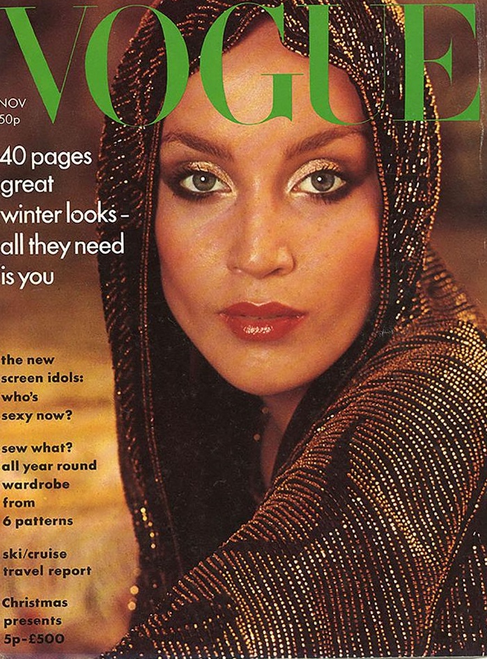 British Vogue Cover November 1975