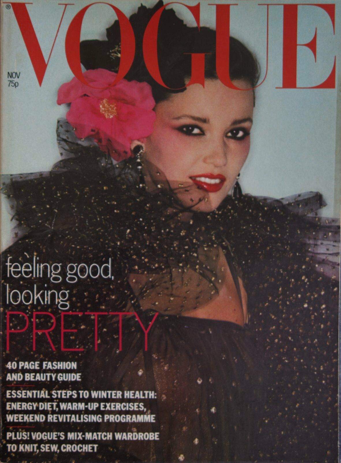 British Vogue Cover November 1977