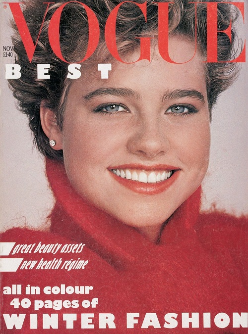 British Vogue Cover November 1982