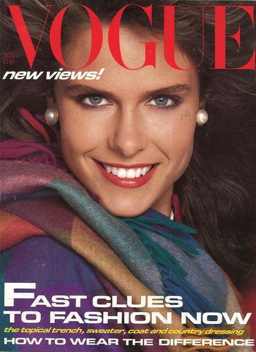 British Vogue Cover November 1983