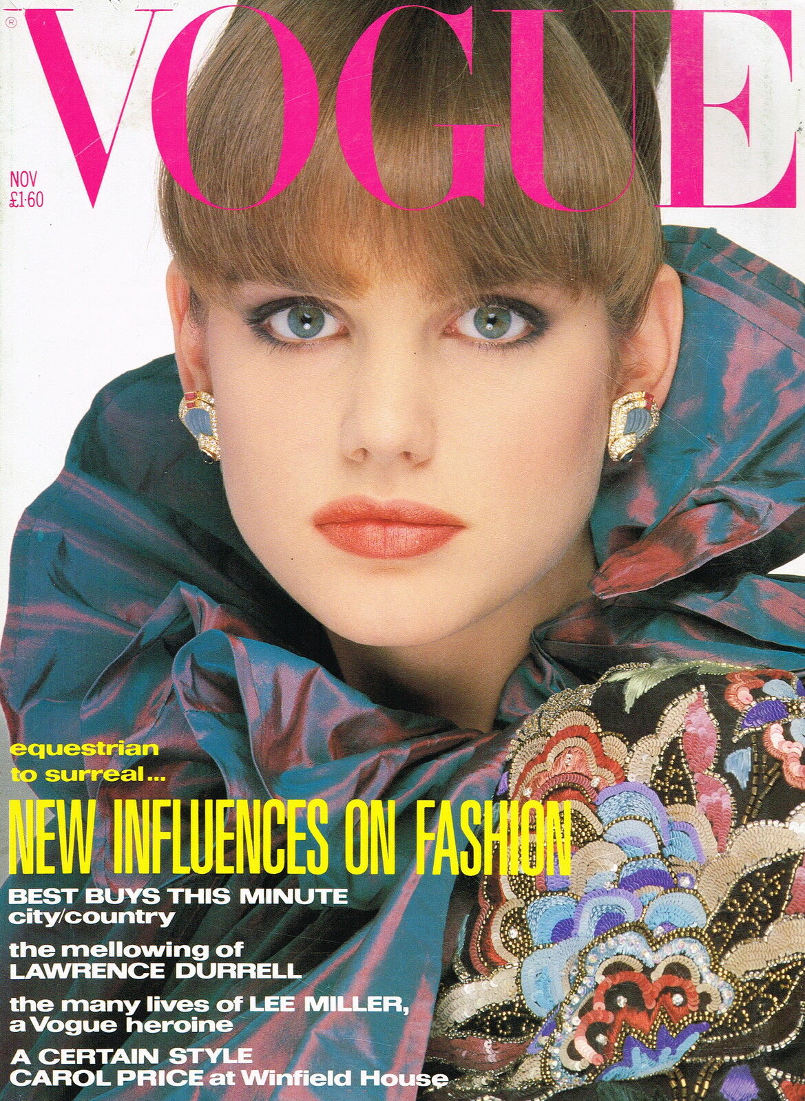 British Vogue Cover November 1985